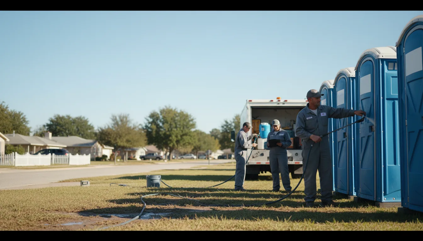 Long-Term Portable Toilet Rental in Tupelo, MS near me